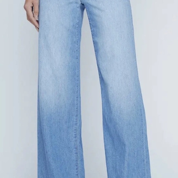 L’Agence Accent High Rise Wide Leg Havana Wash Size 25 Jeans - Picture 1 of 8